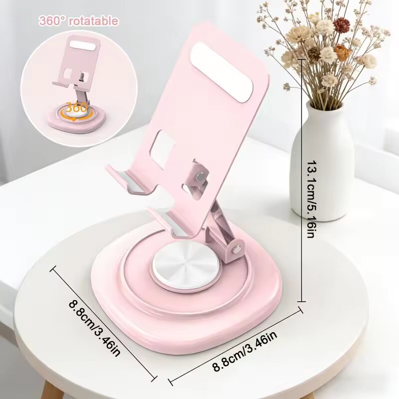 Phone Accessories Crochet - 360 graden draaibare opvouwbare bureautelefoonstandaard Draagbare