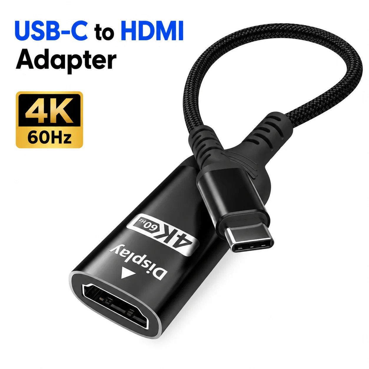 Hdmi Phone Adapter - USB C naar HDMI-adapter 4K@60Hz Plug