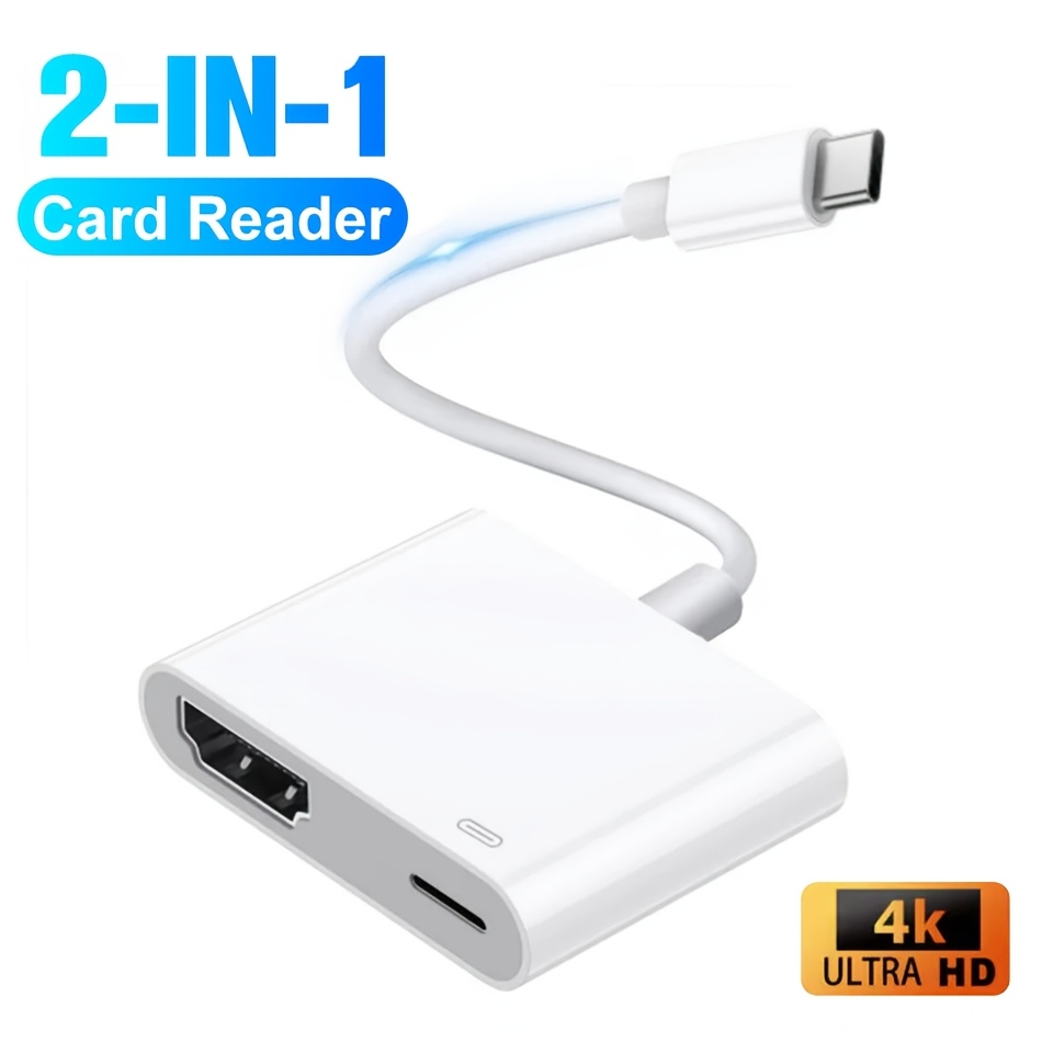 Hdmi Phone Adapter - Type-C Digitale AV-adapter 4K Video Audio