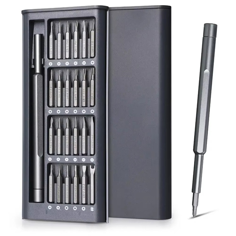 Phone Repair Kit - 25-in-1 magnetische precisieschroevendraaierset met 24-delige mini-zakschroevendraaierset