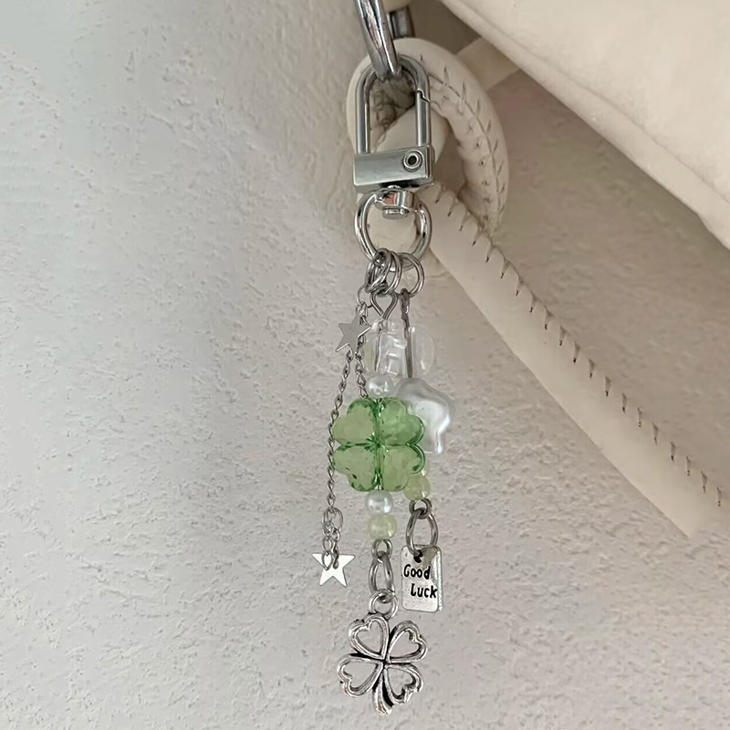 Ysl Phone Accessories - Handgemaakte kralen sleutelhanger voor meisjes telefoonhoesje