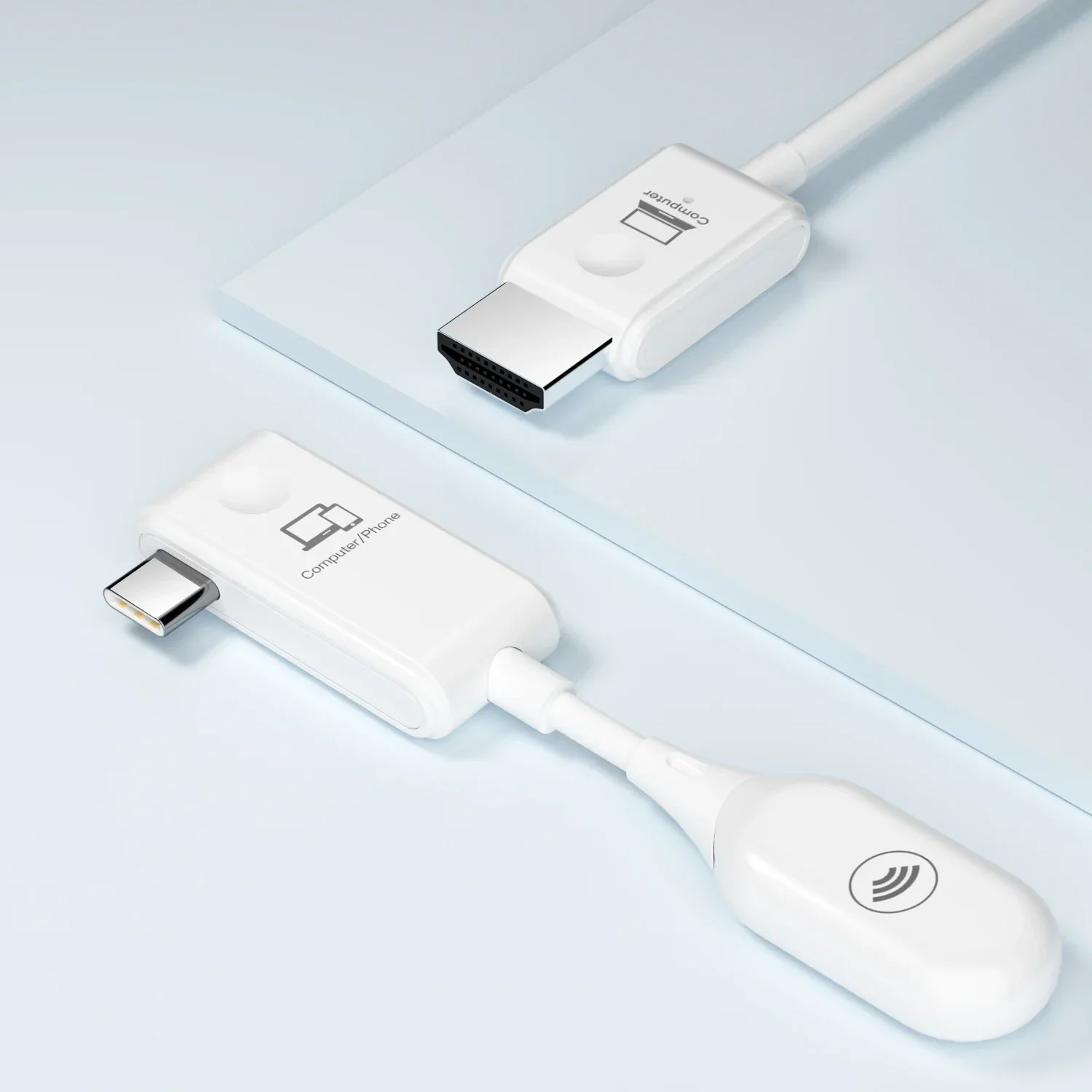 Hdmi Phone Adapter - 30 m draadloze HDMI-extender audio-videozender en