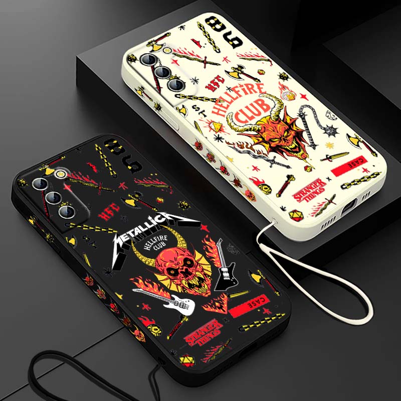 Lanyard Phone Strap - Stranger Things Rode Hel Demon Telefoonhoesje