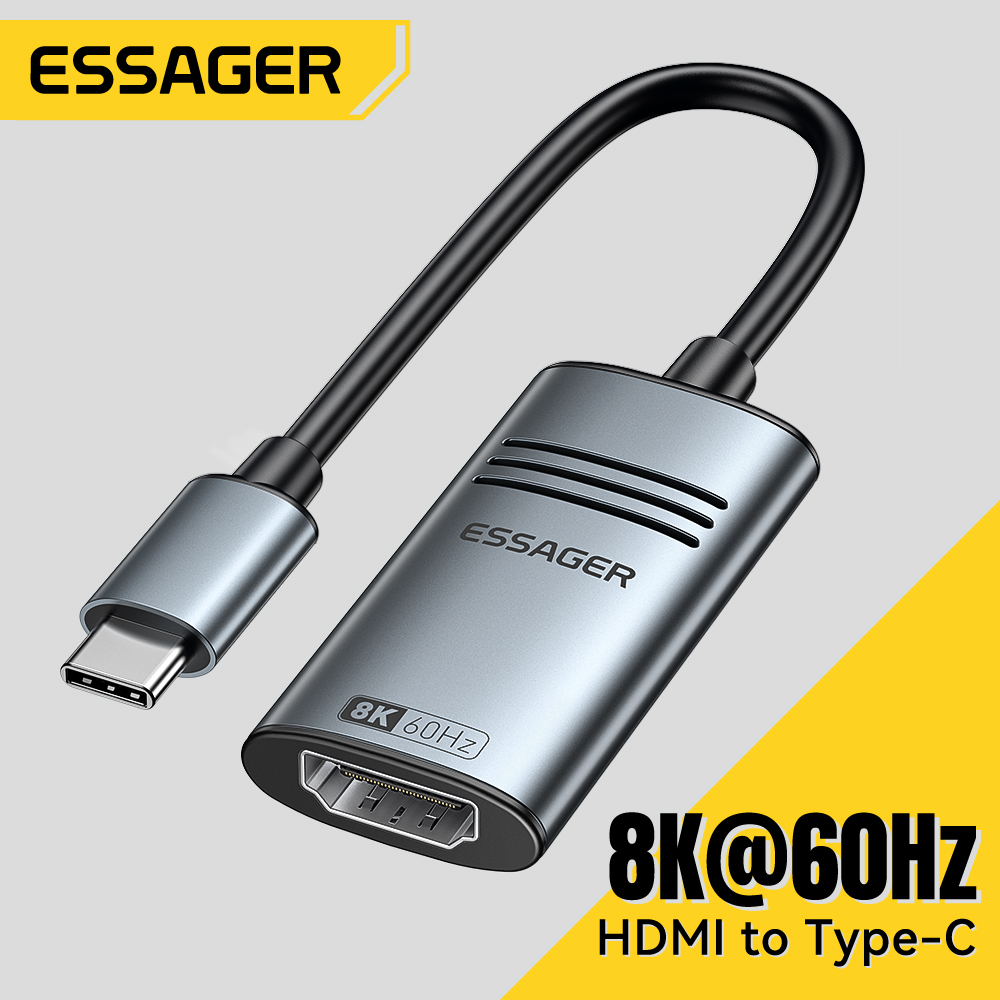 Hdmi Phone Adapter - Essager HDMI naar USB Type C-adapter