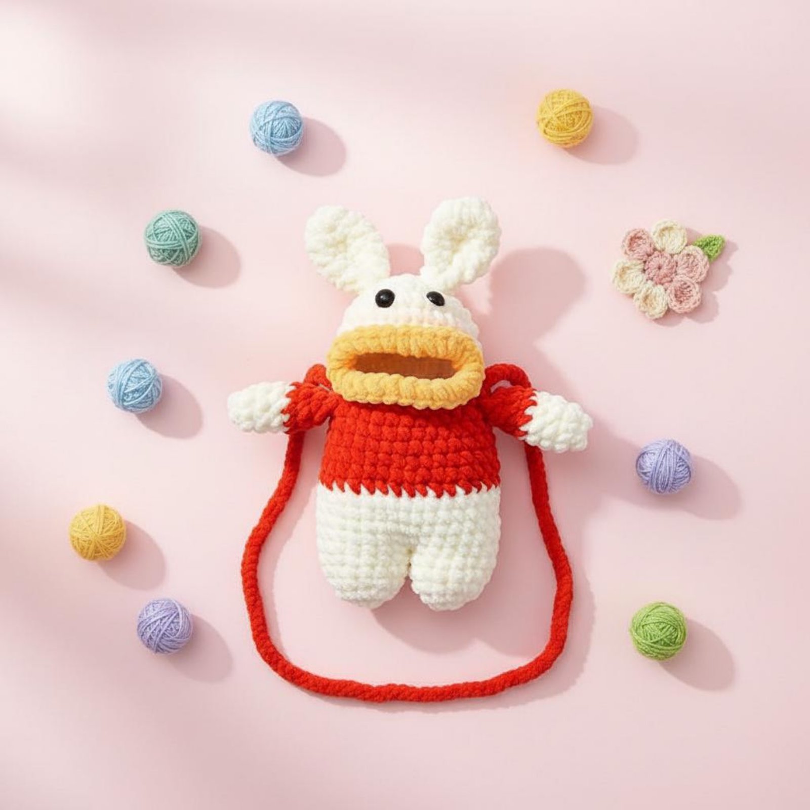 Phone Accessories Crochet - Gehaakte kikker telefoonhoesje, handgebreid, gehaakt kikker