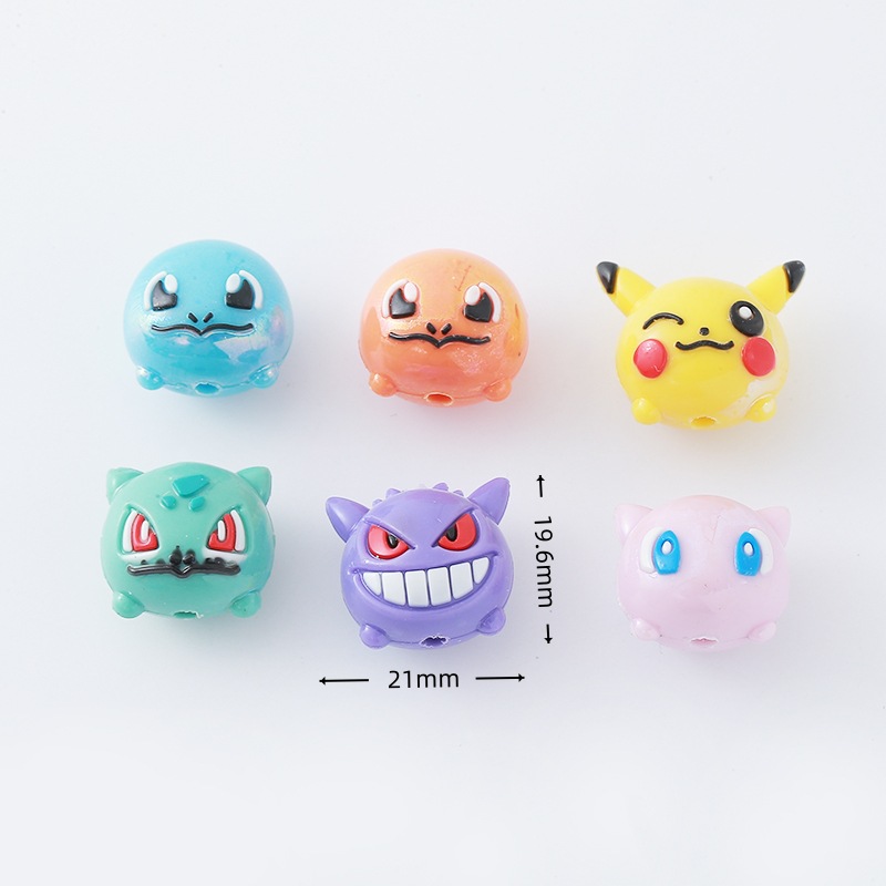 12 stuks Pokémon Bead DIY mobi - Phone Accessories Crochet recensie en prijs