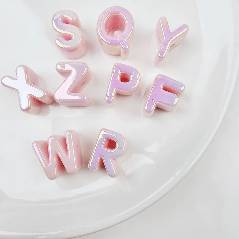 Kawaii Kleurrijke Letter Krale - Phone Accessories And Names recensie en prijs