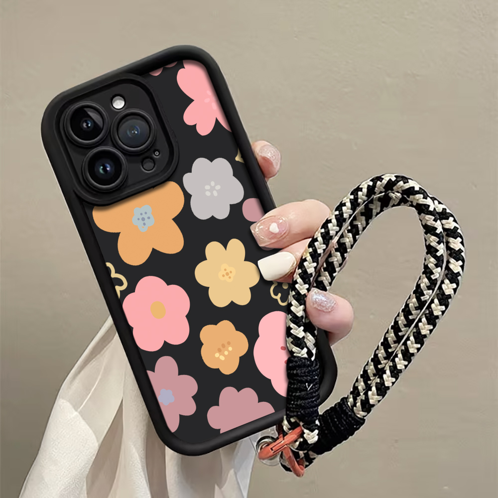 Macaron Bloemen Bandje Telefoo - Lanyard Phone Strap recensie en prijs