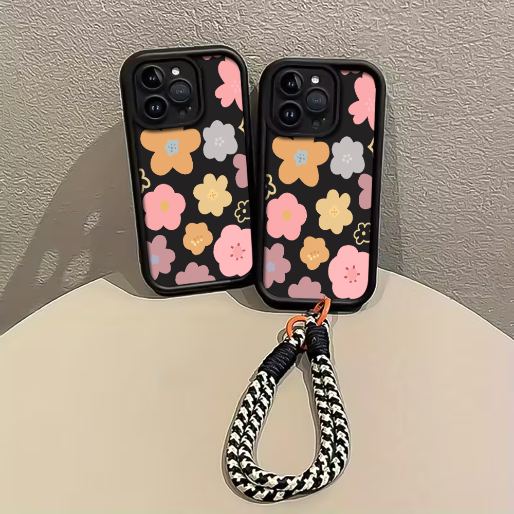 Macaron Bloemen Bandje Telefoo - Lanyard Phone Strap recensie en prijs