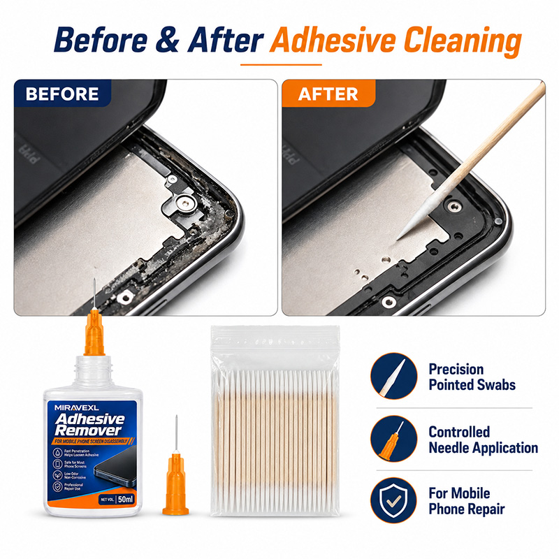 Verwijdering van thermische sc - Phone Repair Kit recensie en prijs