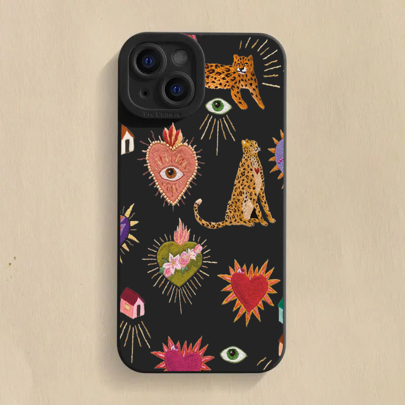 Bloemenluipaardogen Telefoonho - Phone Accessories Samsung recensie en prijs