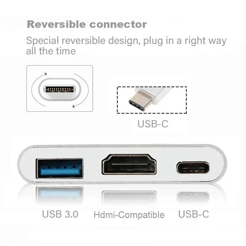 USB-C naar HDMI-compatibele 3- - Hdmi Phone Adapter recensie en prijs