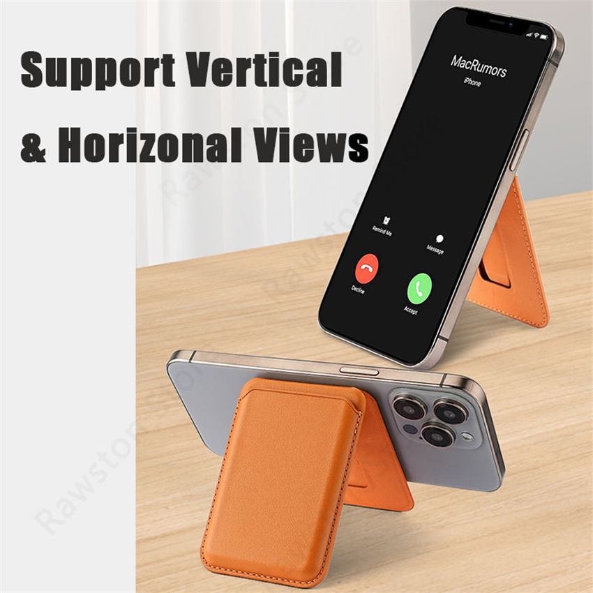 Kickstand Magnetische Lederen  - Phone Accessories Crochet recensie en prijs