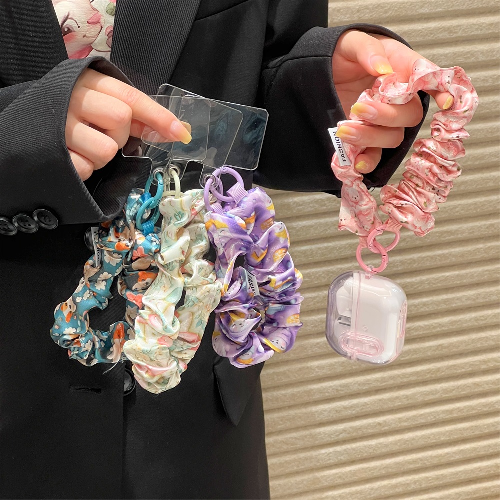 Vrouwen Zijde Satijn Scrunchie - Lanyard Phone Strap recensie en prijs