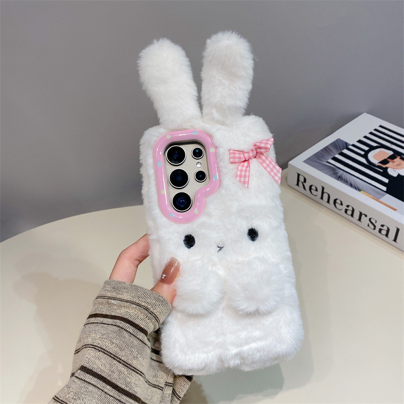 Koren 3D Cartoon Bowknot Konij - Phone Accessories Samsung recensie en prijs