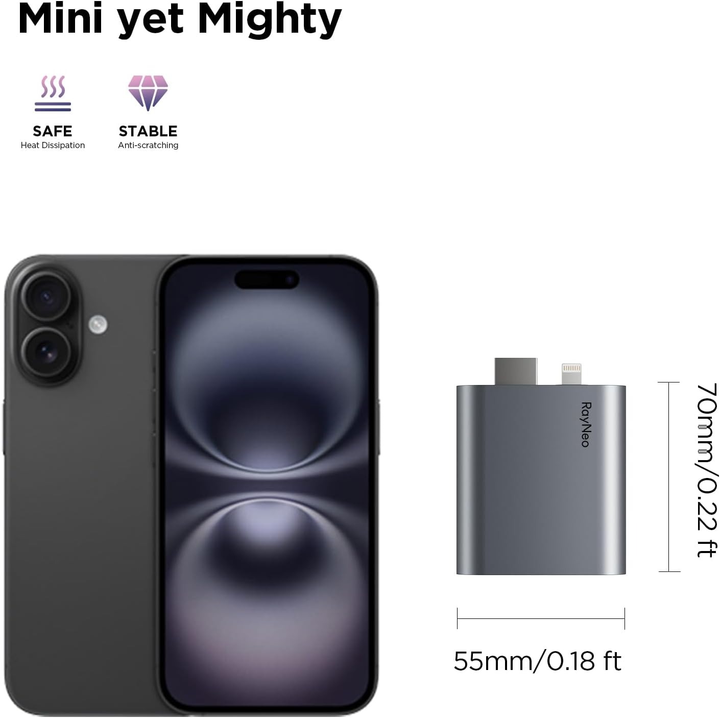 RayNeo HDMI-adapter voor iPhon - Hdmi Phone Adapter recensie en prijs