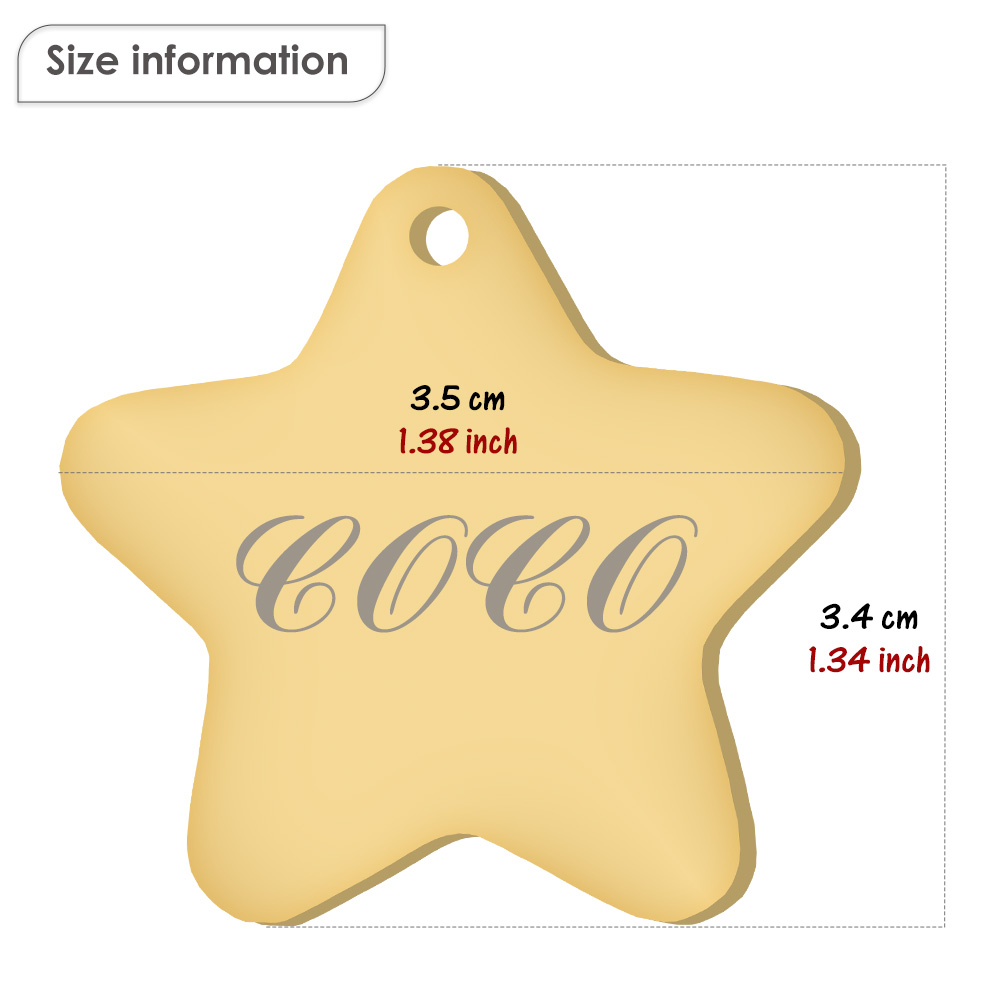Gepersonaliseerde naam ster ha - Phone Accessories And Names recensie en prijs