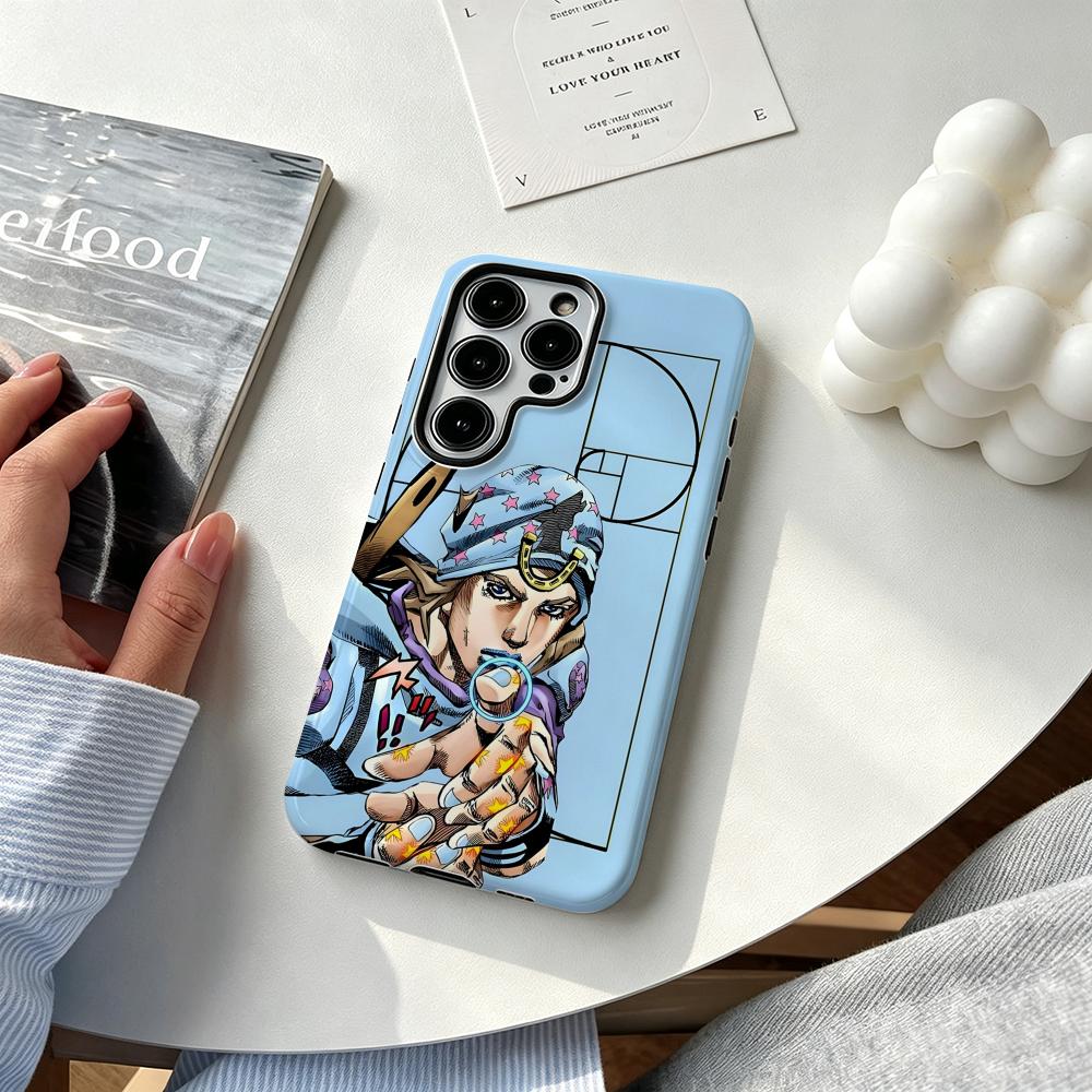 Stijlvolle Anime J-JOJO Steel  - Phone Accessories Samsung recensie en prijs