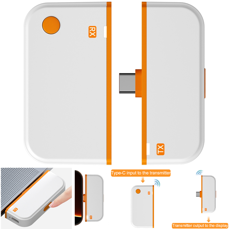 Draadloze 50M Type-C poort HDM - Hdmi Phone Adapter recensie en prijs
