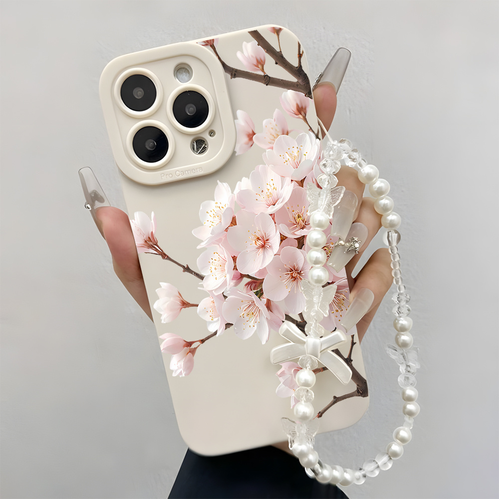 Polsbandje Lanyard Roze Kersen - Lanyard Phone Strap recensie en prijs