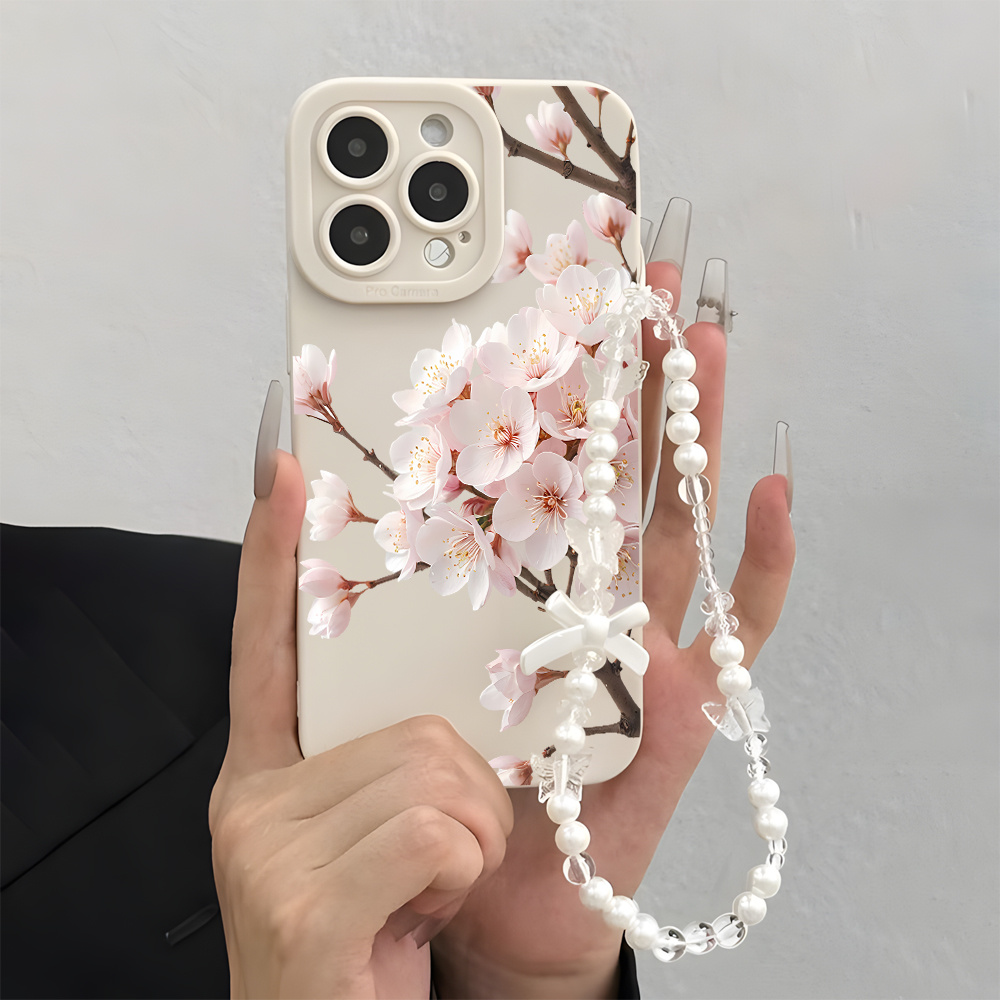 Polsbandje Lanyard Roze Kersen - Lanyard Phone Strap recensie en prijs