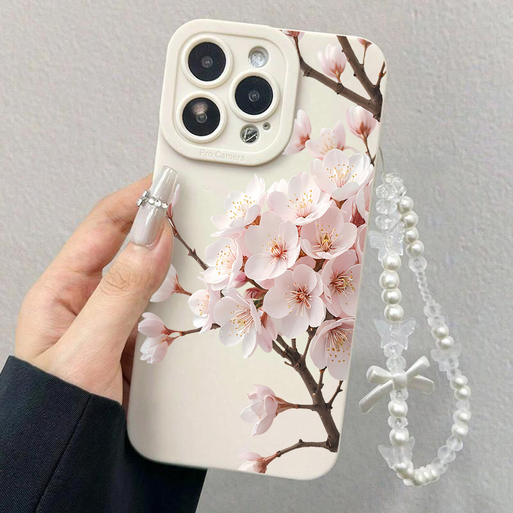Polsbandje Lanyard Roze Kersen - Lanyard Phone Strap recensie en prijs